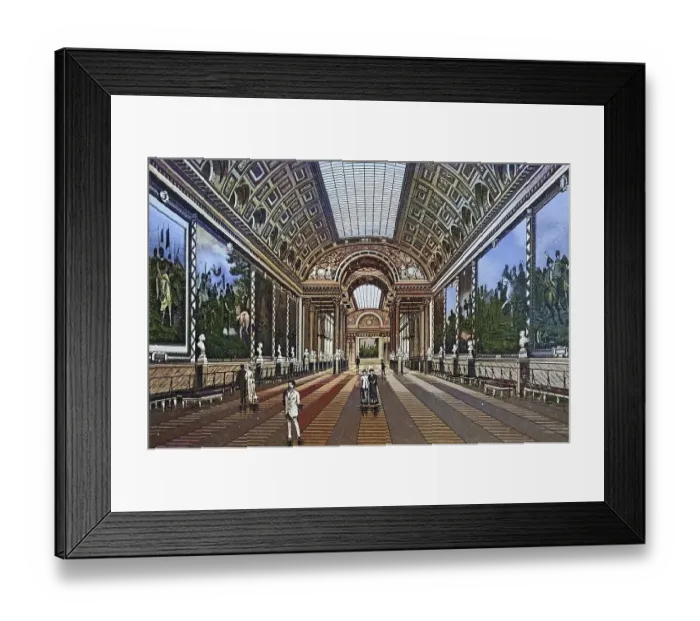 Framed Print : Versailles, La Galerie des Batailles