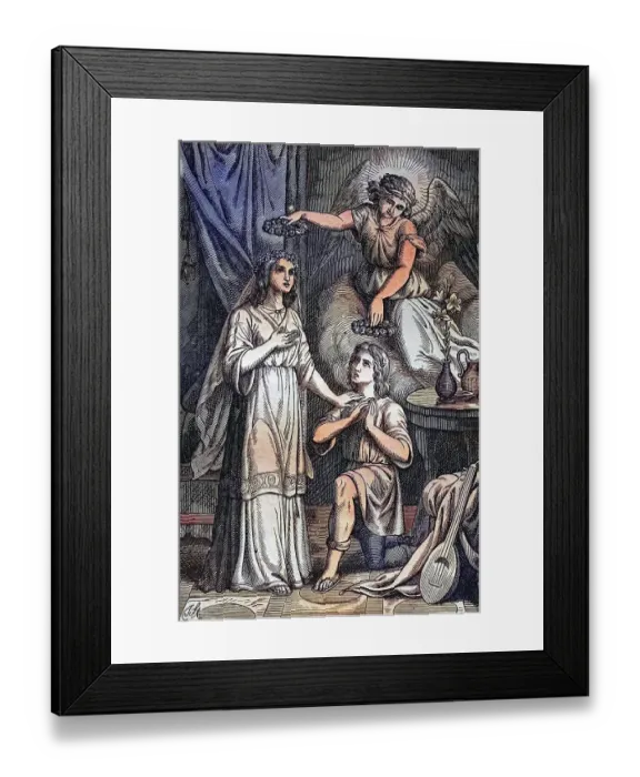 Framed Print : Biblical History, The Angel of St