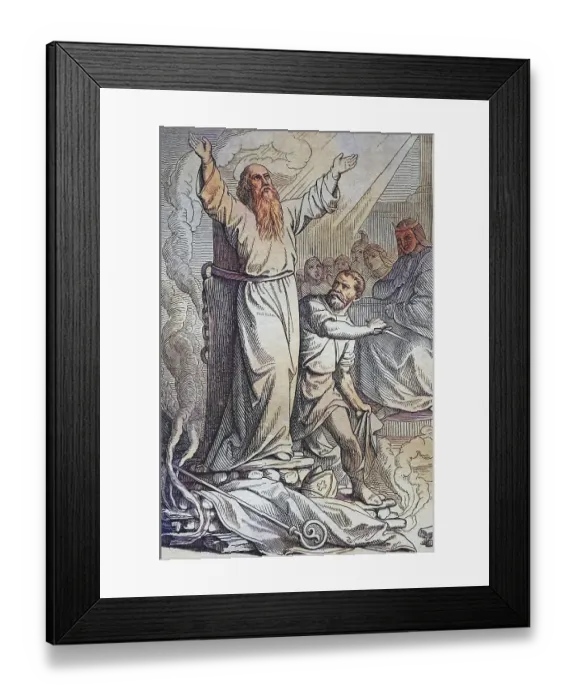 Framed Print : Biblical History, Martyrdom of St Framed Print : Biblical History, Martyrdom of St