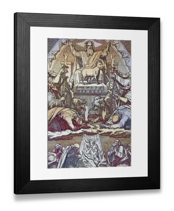 Framed Print : Biblical History, The Communion of Saints Framed Print : Biblical History, The Communion of Saints