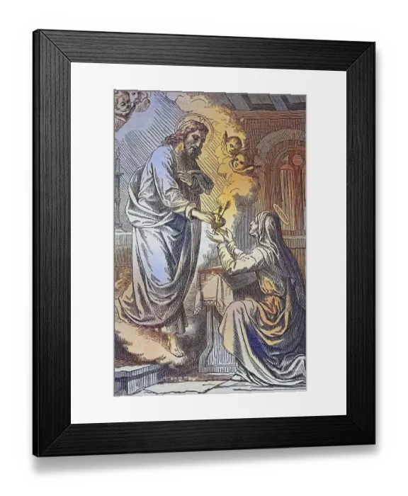 Framed Print : Biblical History, St. Teheresa