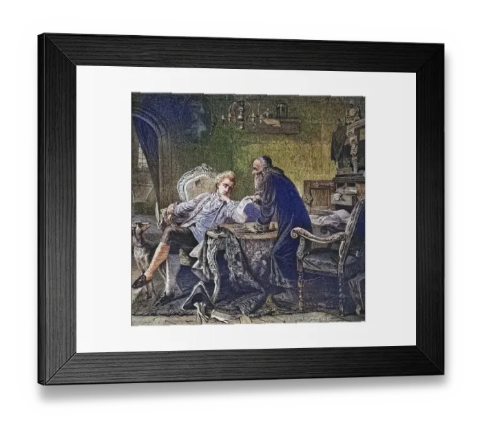 Framed Print : Biblical History, The Counterfeiter