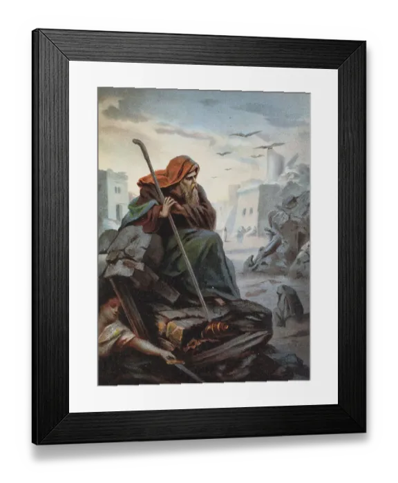 Framed Print : Biblical History, Jeremiah