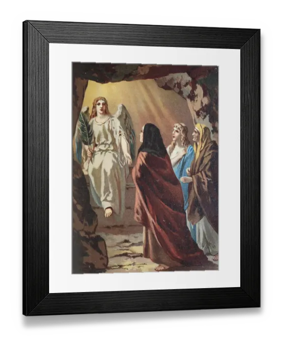 Framed Print : Biblical Story, The Women at the Tomb of Christ