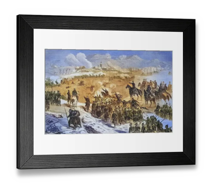 Framed Print : Battle of Champagne, illustrated war history Framed Print : Battle of Champagne, illustrated war history