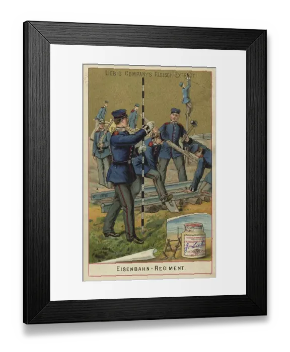 Framed Print : Picture series German Army III Framed Print : Picture series German Army III