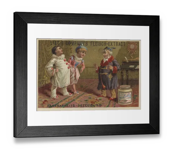 Framed Print : Picture series Pierrots cure and recovery Framed Print : Picture series Pierrots cure and recovery