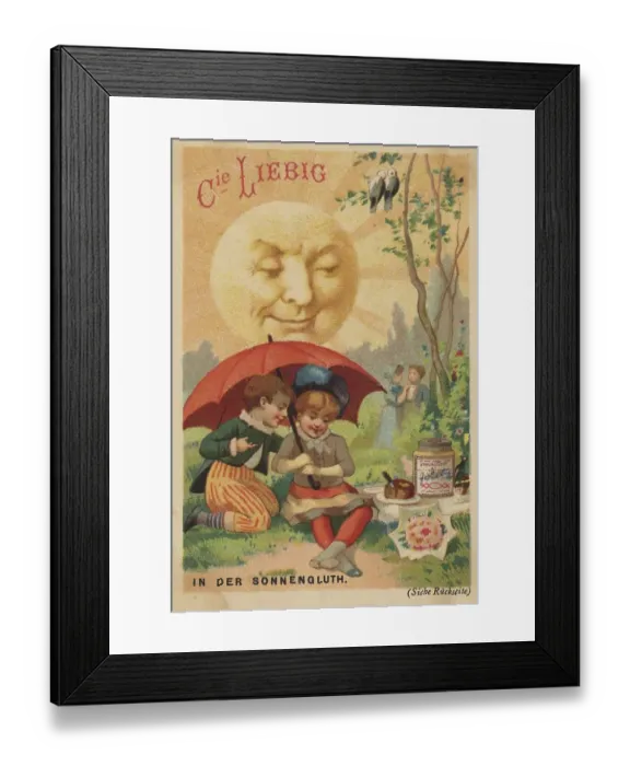 Framed Print : Picture series Sun Pictures, In the Suns Glow