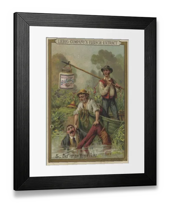 Framed Print : Picture series Two anglers, thats a good catch Framed Print : Picture series Two anglers, thats a good catch