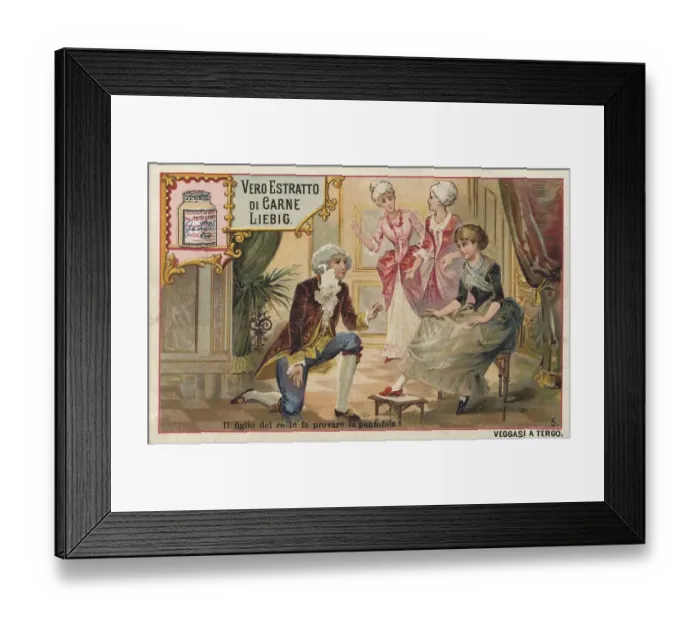 Framed Print : Picture series Cinderella, Cenerentola