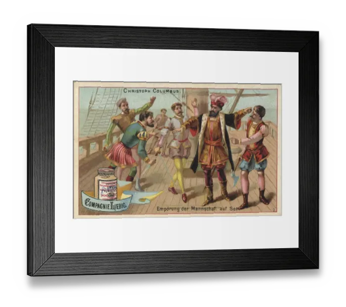 Framed Print : Picture series Christopher Columbus Framed Print : Picture series Christopher Columbus