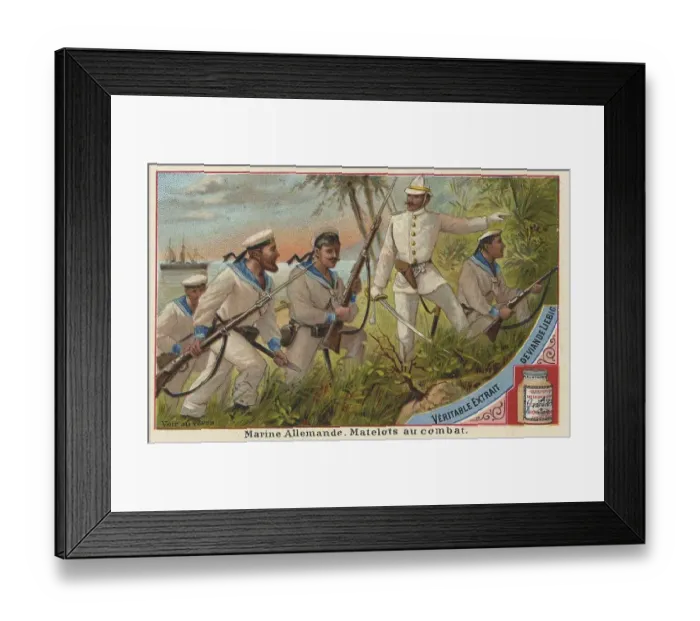Framed Print : Picture series Deutsche Marine Framed Print : Picture series Deutsche Marine