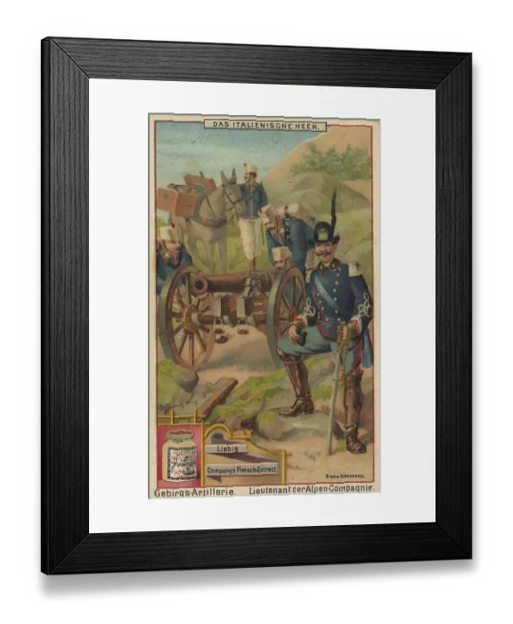 Framed Print : Picture series The Italian Army Framed Print : Picture series The Italian Army