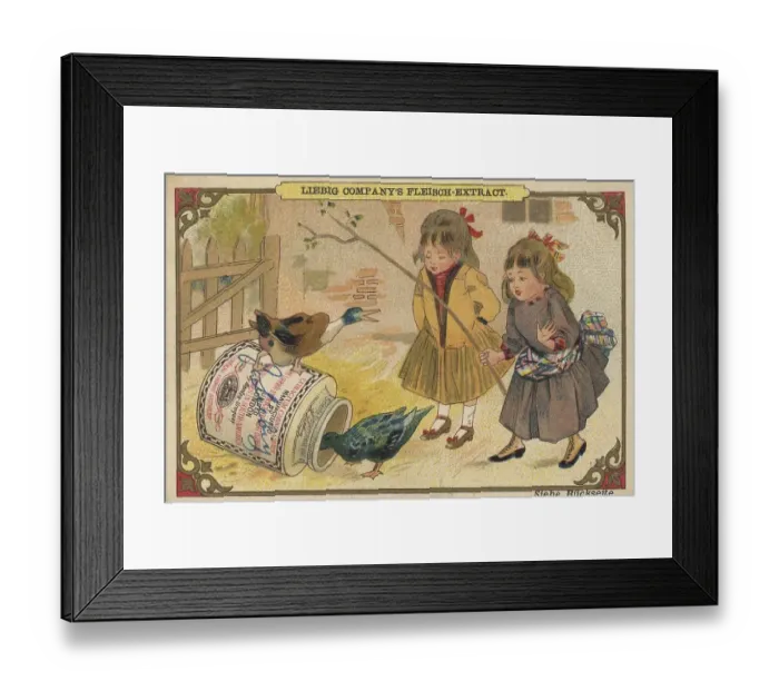Framed Print : Picture series Childrens Scenes I Framed Print : Picture series Childrens Scenes I