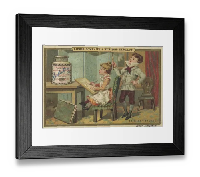 Framed Print : Picture series Childrens Scenes II Framed Print : Picture series Childrens Scenes II