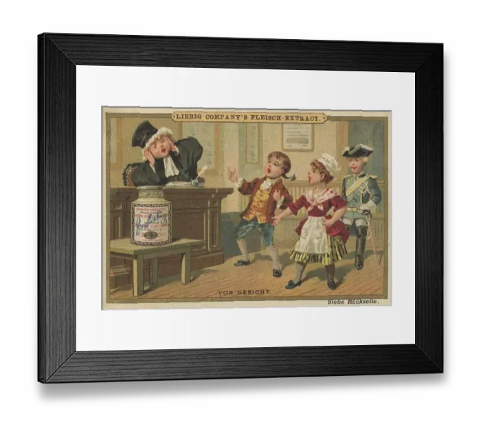 Framed Print : Picture series Childrens Scenes II
