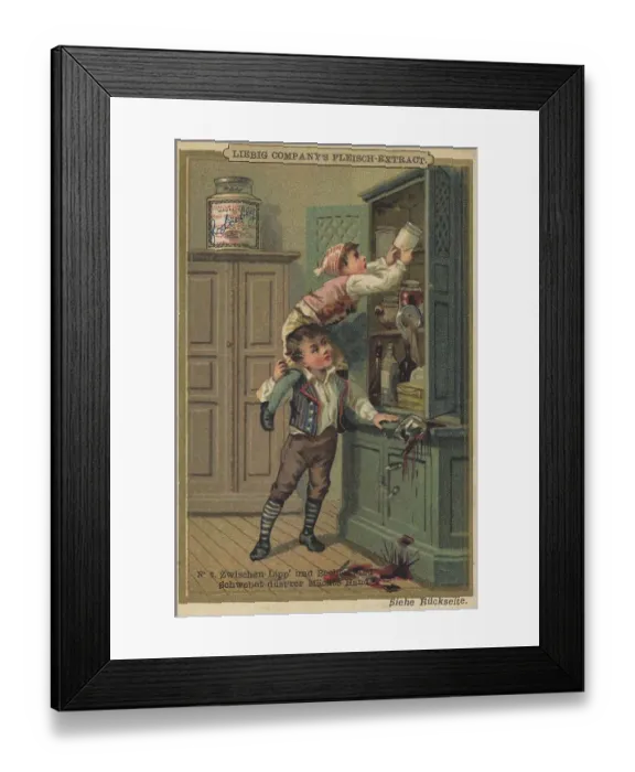 Framed Print : Picture series Childrens Scenes III