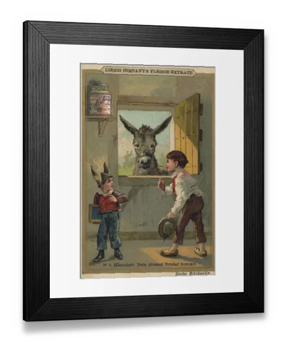 Framed Print : Picture series Childrens Scenes III Framed Print : Picture series Childrens Scenes III
