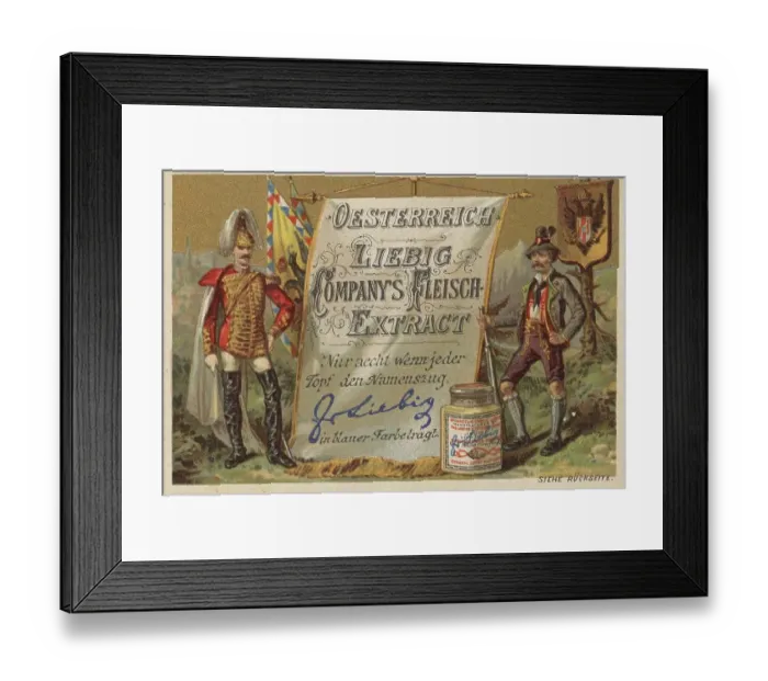 Framed Print : Picture series National Flags, Austria Framed Print : Picture series National Flags, Austria