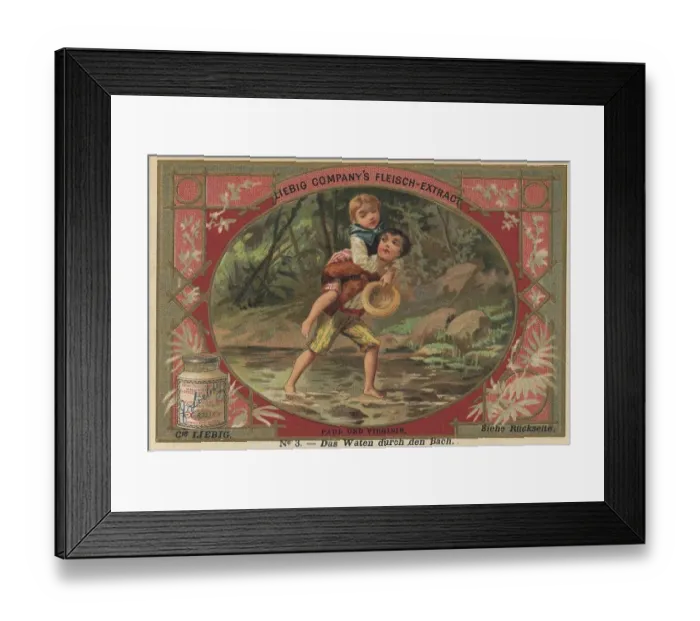 Framed Print : Picture series Paul and Virginie Framed Print : Picture series Paul and Virginie