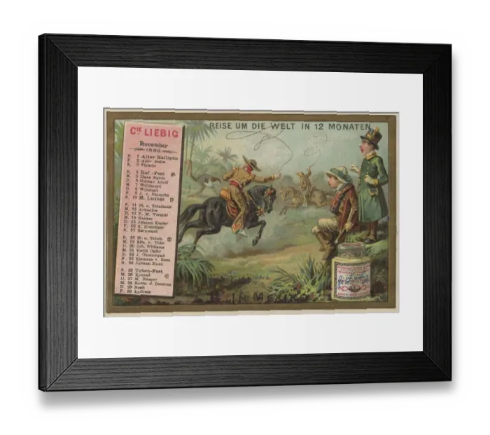 Framed Print : Picture series Journey Around the World in 12 Months Framed Print : Picture series Journey Around the World in 12 Months