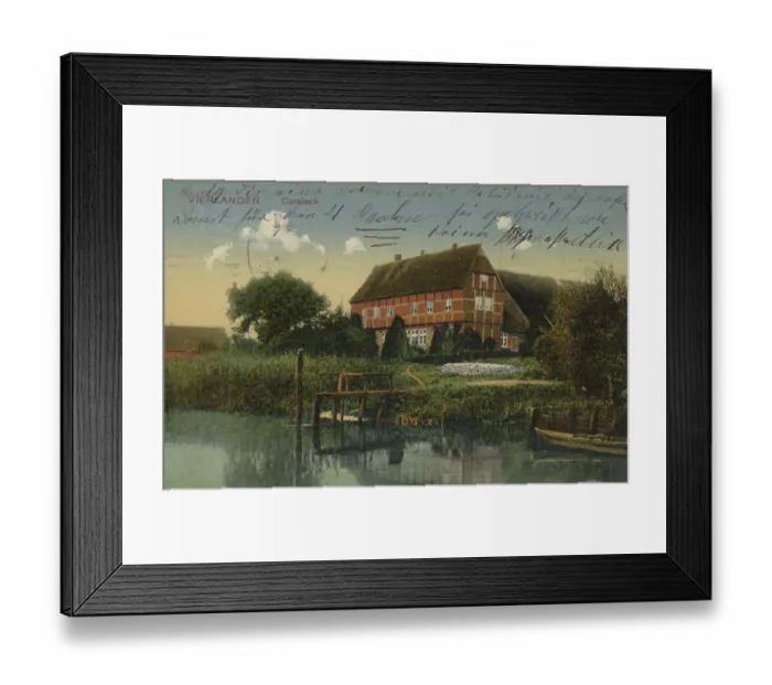 Framed Print : Curslack, Vierlanden, Bergedorf