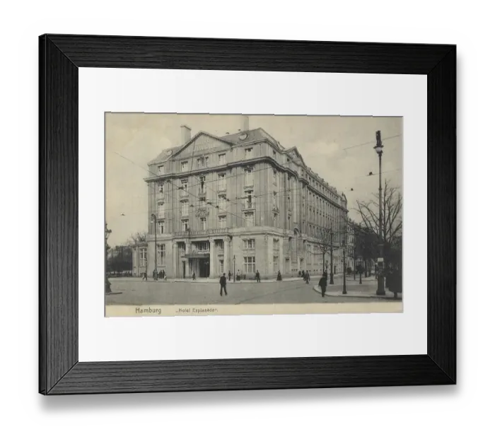 Framed Print : Hotel Esplanade, Hamburg, Germany Framed Print : Hotel Esplanade, Hamburg, Germany
