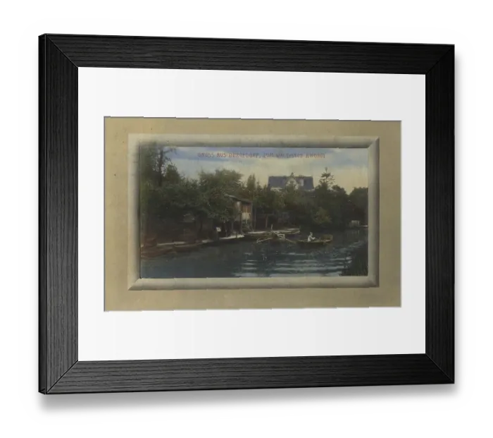 Framed Print : Bergedorf, Waldhaus, Hamburg, Germany