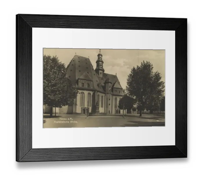 Framed Print : French church in Hanau, Hesse, Germany Framed Print : French church in Hanau, Hesse, Germany
