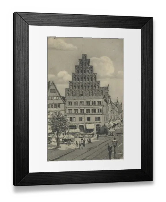 Framed Print : Old Chancellery, Hannover, Lower Saxony