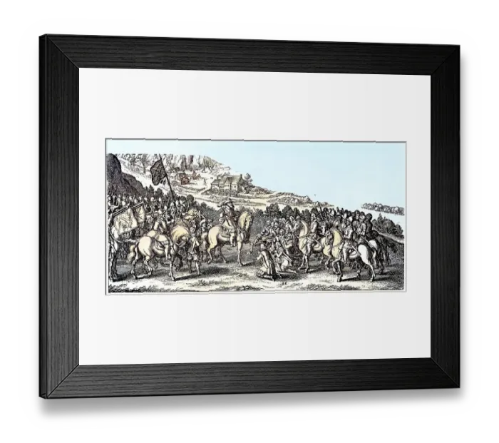 Framed Print : Thirty Years War between 1618 and 1648