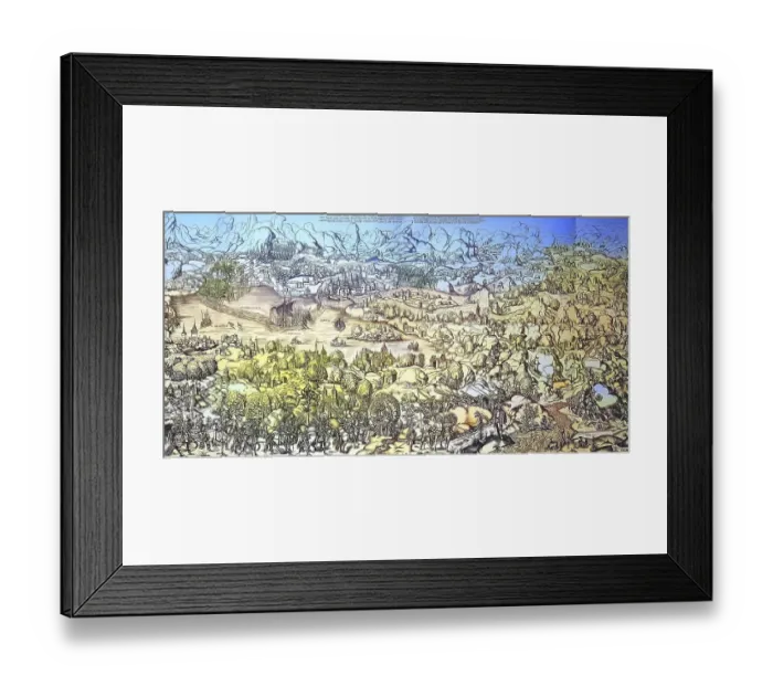 Framed Print : The landscapes around Lake Constance Framed Print : The landscapes around Lake Constance