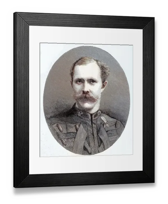 Framed Print : Major General Sir Herbert Stewart Framed Print : Major General Sir Herbert Stewart