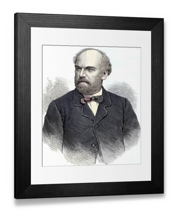 Framed Print : Luigi Maria Edoardo de Launay, 1820
