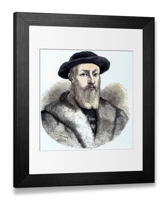 Framed Print : Ferdinand Magellan, Fernando de Magallanes