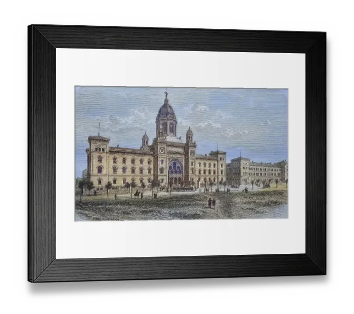 Framed Print : The Main Cadet Institute at Lichterfelde near Berlin Framed Print : The Main Cadet Institute at Lichterfelde near Berlin