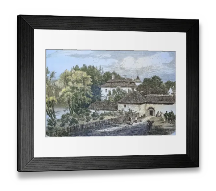 Framed Print : Grunewald Hunting Lodge is the oldest surviving palace building in Berlin