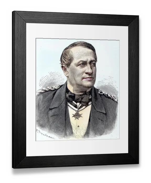 Framed Print : Prince Adalbert of Prussia, Heinrich Wilhelm Adalbert