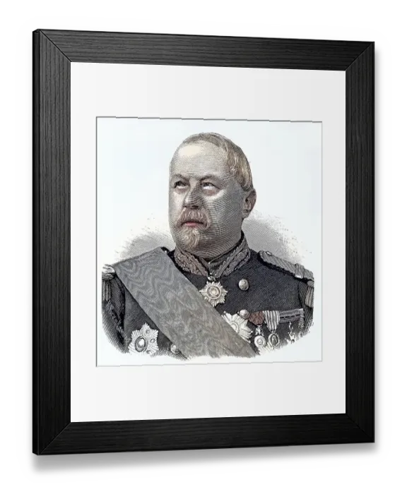 Framed Print : Joseph Vinoy, 1803, 1880, was a French general and senator Framed Print : Joseph Vinoy, 1803, 1880, was a French general and senator