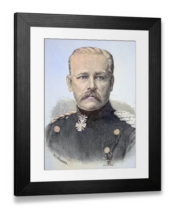 Framed Print : Hermann Konstantin von Gersdorff