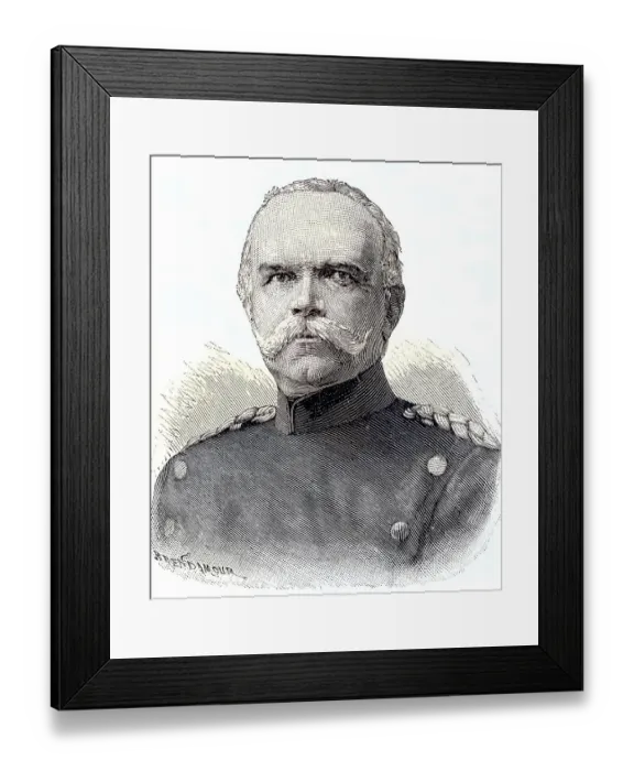 Framed Print : Georg Leo Graf von Caprivi de Caprera de Montecuccoli
