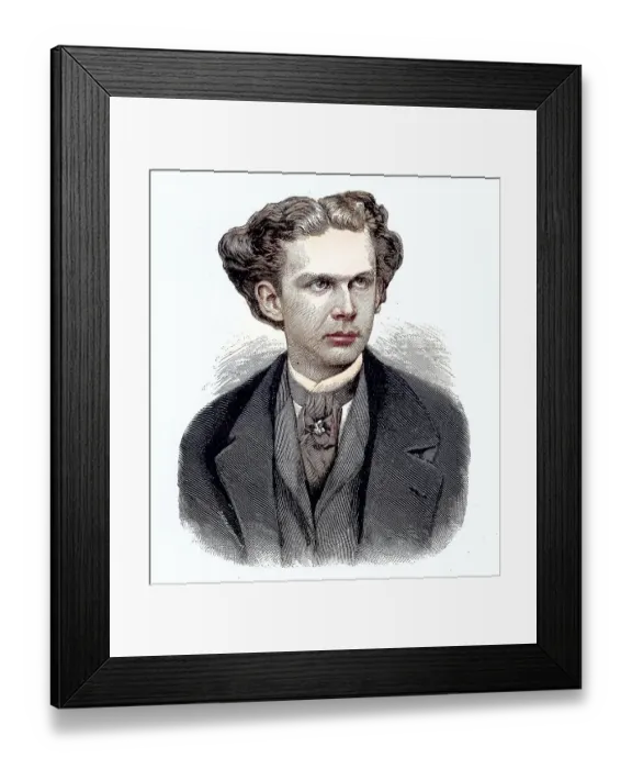 Framed Print : Ludwig II, Ludwig Otto Friedrich Wilhelm Framed Print : Ludwig II, Ludwig Otto Friedrich Wilhelm