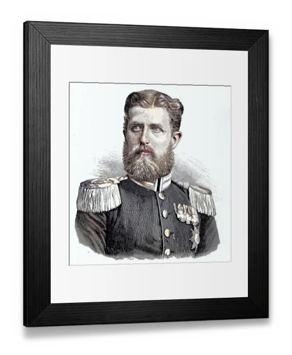 Framed Print : Leopold, Prince of Hohenzollern