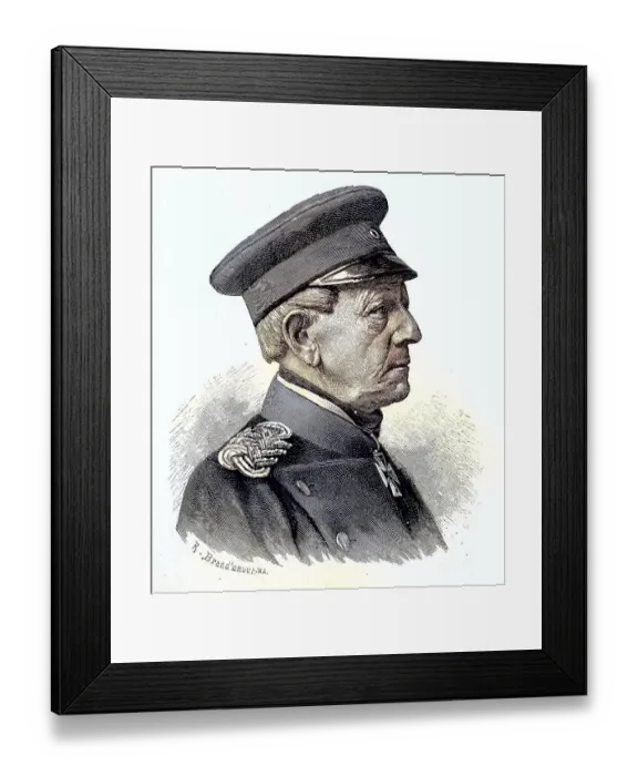 Framed Print : Helmuth Karl Bernhard Graf von Moltke