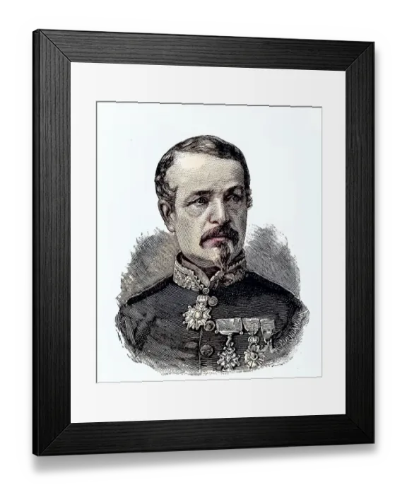 Framed Print : Military Persons of France in the Franco-Prussian War 1870 Framed Print : Military Persons of France in the Franco-Prussian War 1870