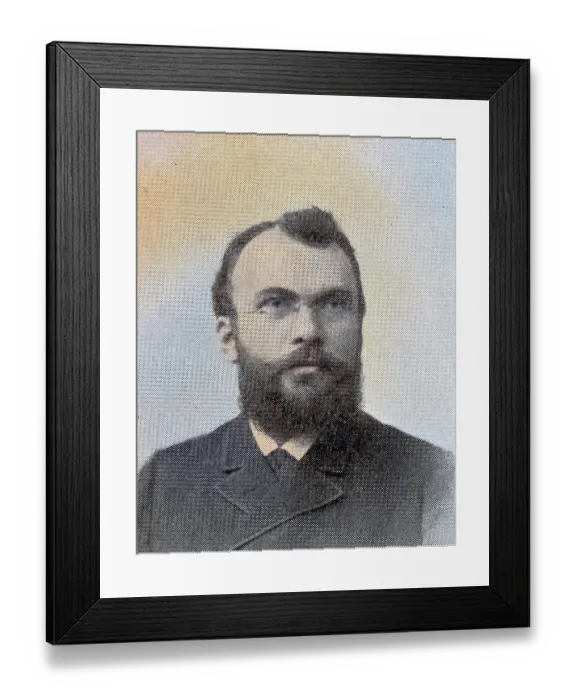 Framed Print : Karl Gotthard Lamprecht (25 February 1856) (10 May 1915) was a German historian