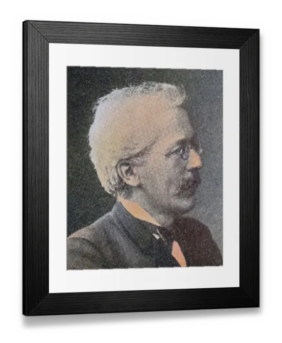 Framed Print : Johann Gustav Bernhard Droysen (6 July 1808) (19 June 1884) was an important German historian and theorist of history