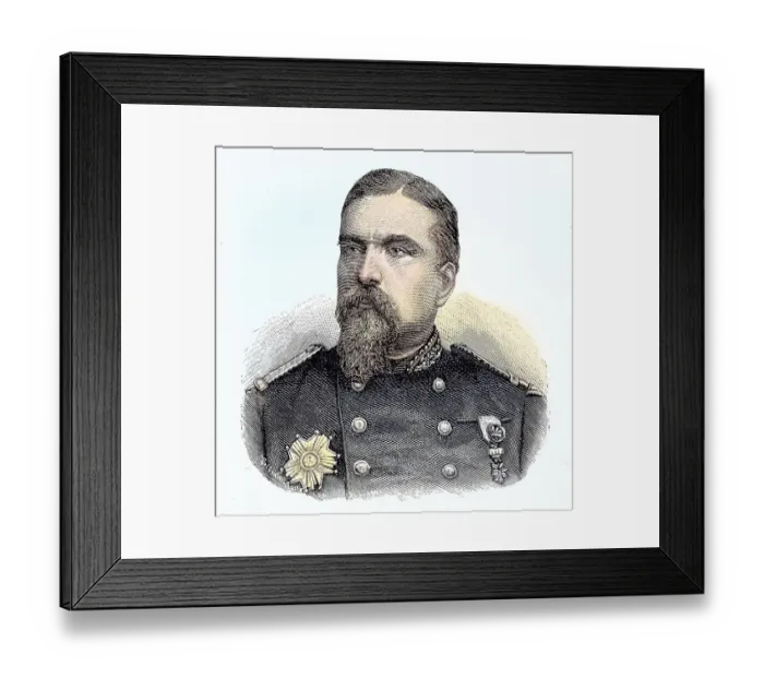 Framed Print : Auguste-Alexandre Ducrot, 1817 Framed Print : Auguste-Alexandre Ducrot, 1817