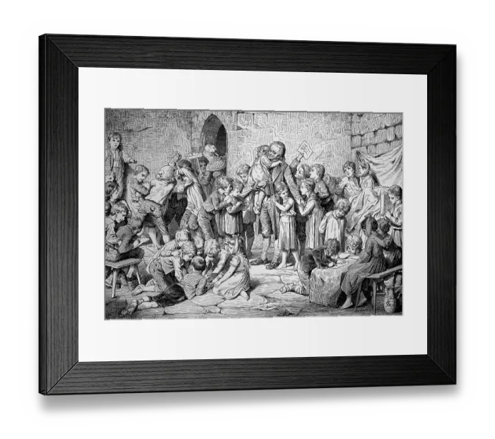 Framed Print : Johann Heinrich Pestalozzi, 12 January 1746 Framed Print : Johann Heinrich Pestalozzi, 12 January 1746
