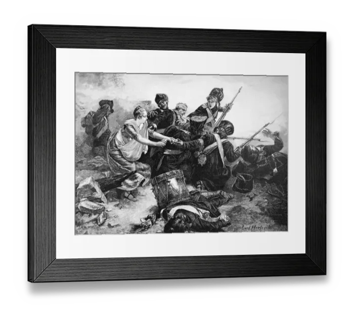 Framed Print : Johanna Stegen, 11 January 1793